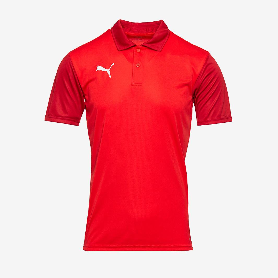 Puma Teamgoal 23 Sideline Ss Polo Red