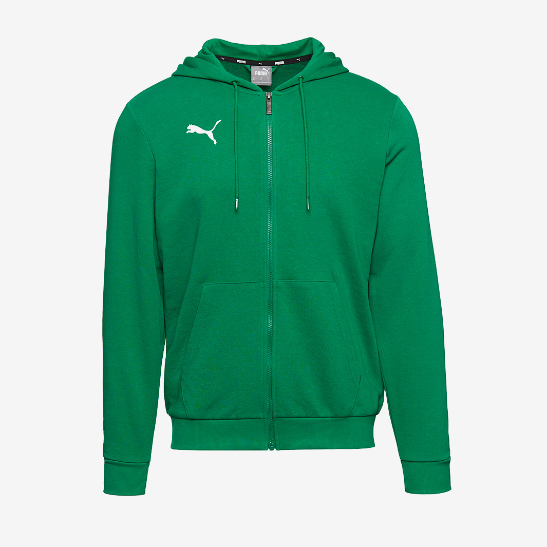 Puma Teamgoal 23 Casuals Hooded Jacket Green