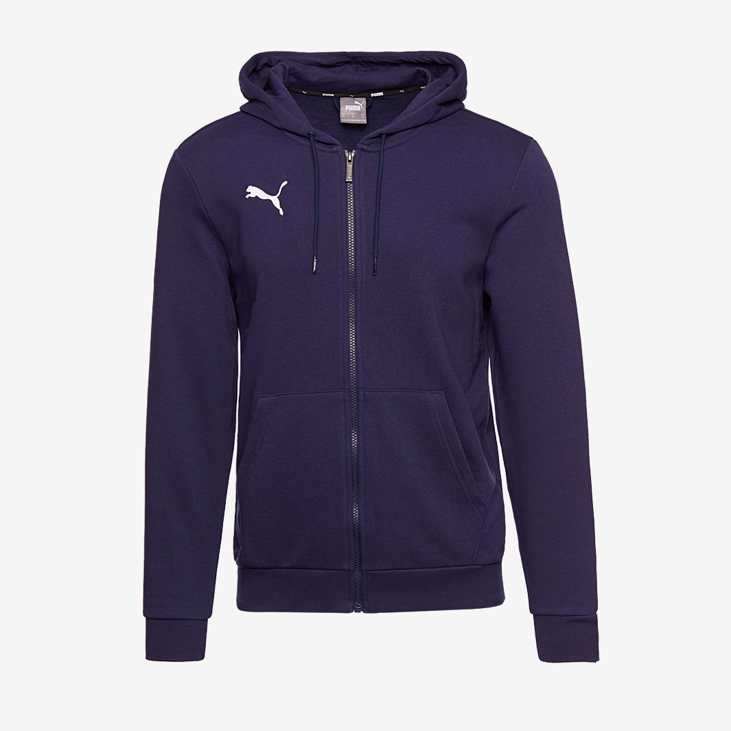 Puma Teamgoal 23 Casuals Hooded Jacket Navy