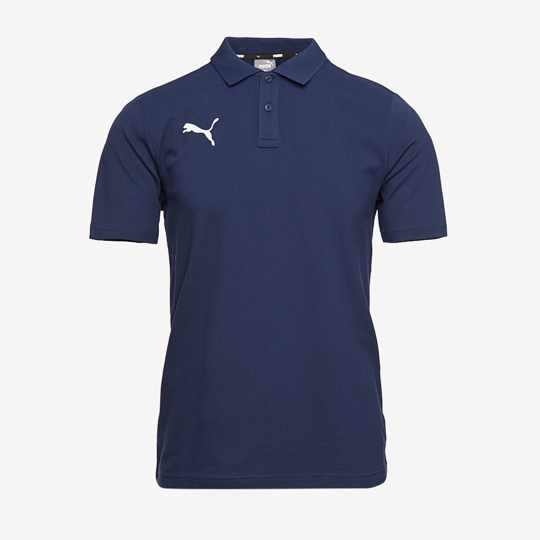 Puma Junior Teamgoal 23 Casuals Polo Shirt Navy