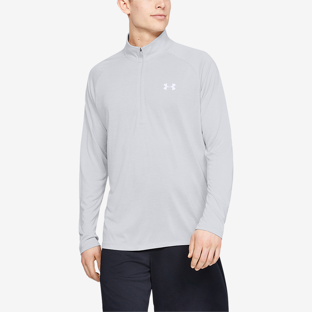 Under Armour Tech 2.0 1 2 Zip Grey