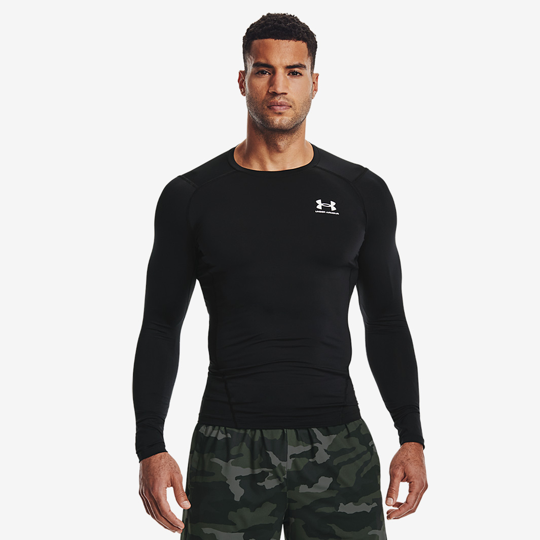 Under Armour Heat Gear Compression Ls Black