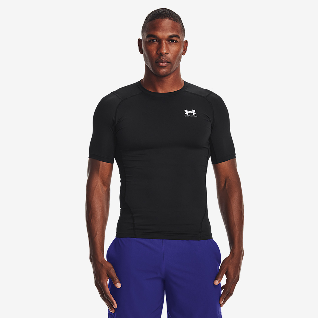 Under Armour Heat Gear Compression Ss Black