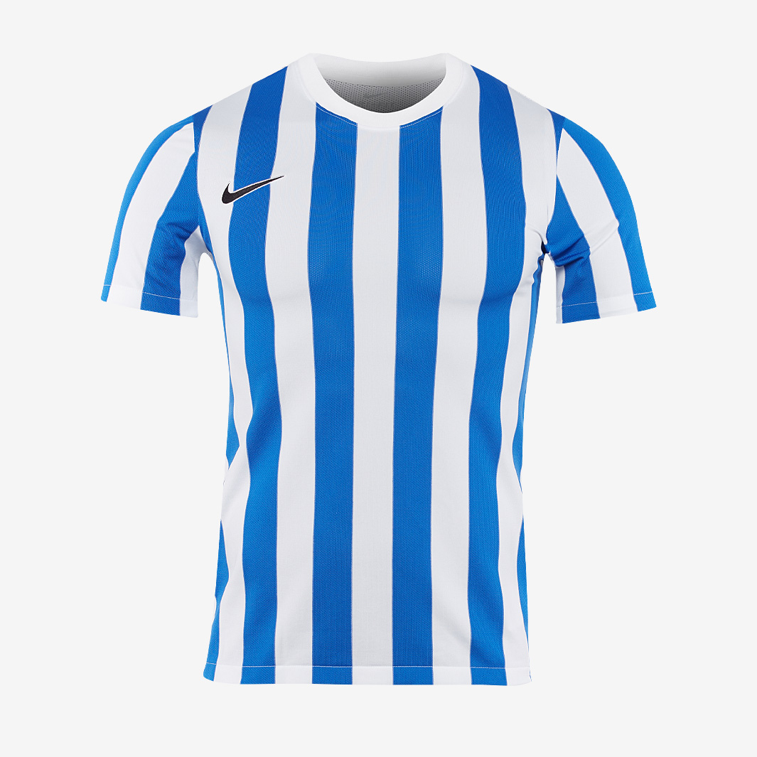 Nike Striped Division Iv Ss Shirt Blue