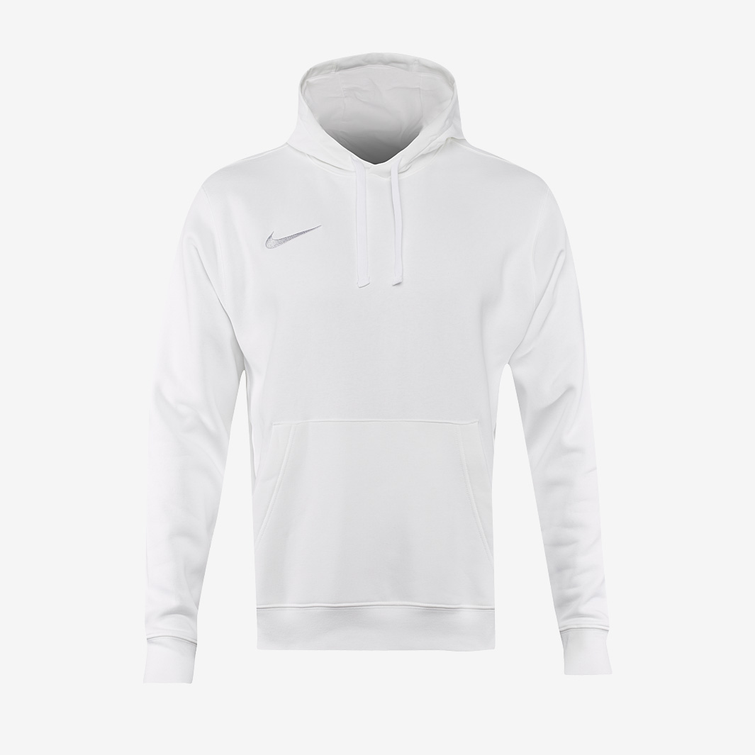 Nike Park 20 Pullover Fleeced Hoodie White