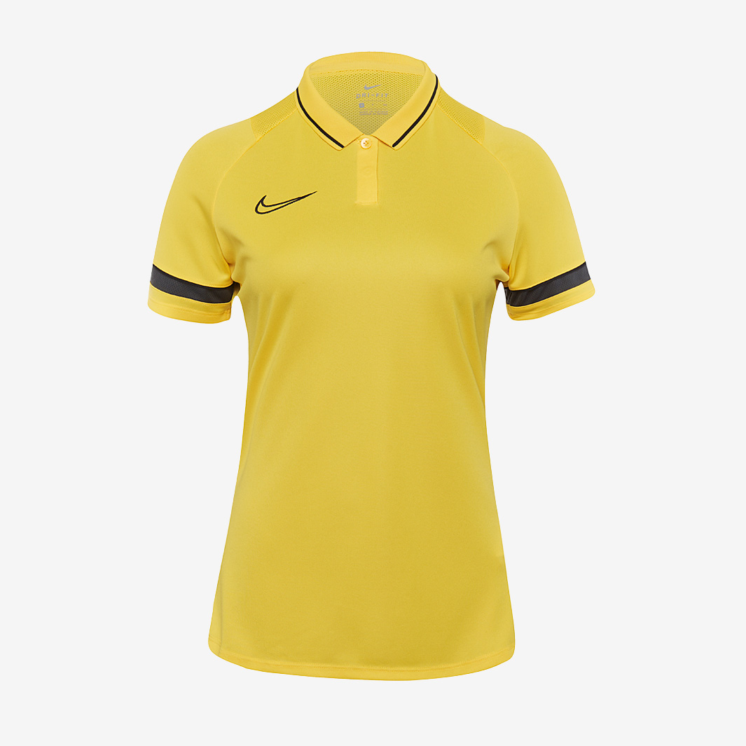 Nike Dri Fit Womens Academy Polo Yellow