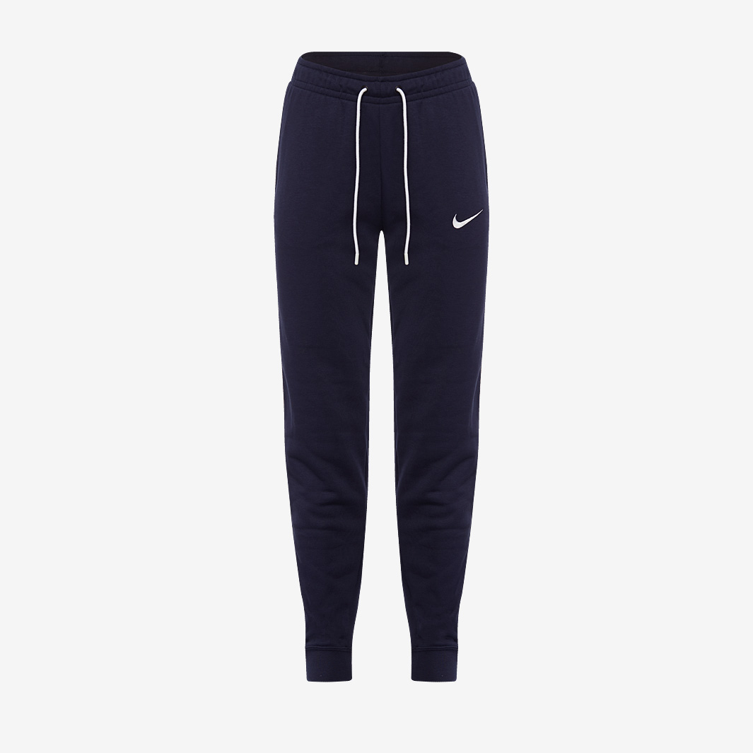 Nike Womens Park 20 Fleeced Knit Sweatpants Navy