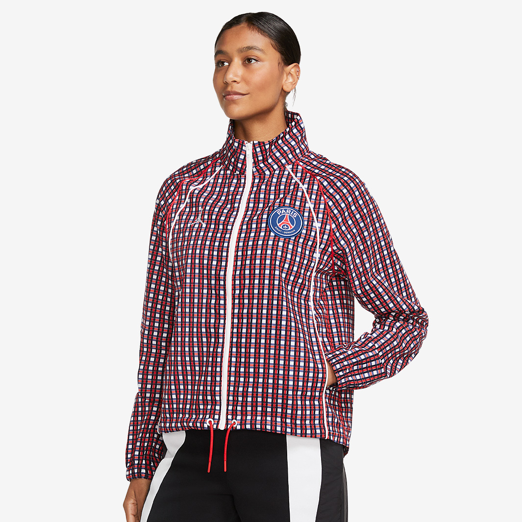 Jordan X Paris Saint Germain Womens Woven Jacket Red