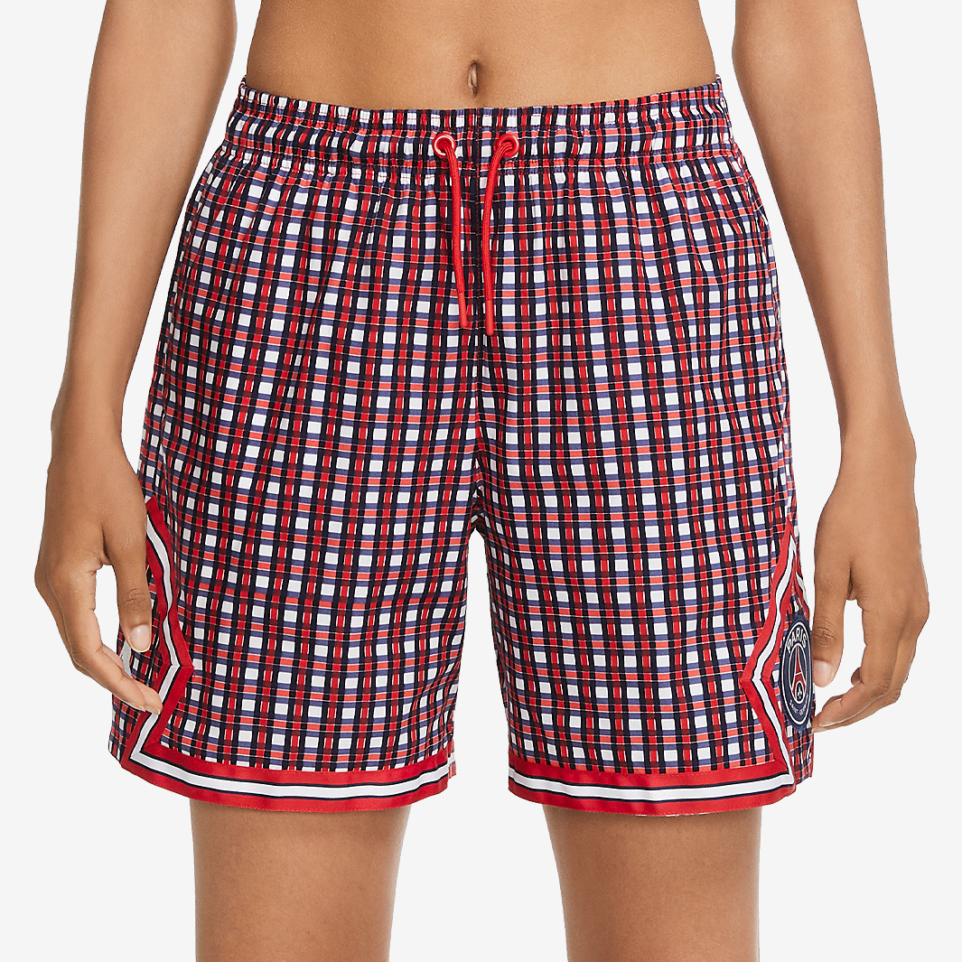 Jordan X Paris Saint Germain Womens Woven Shorts Red