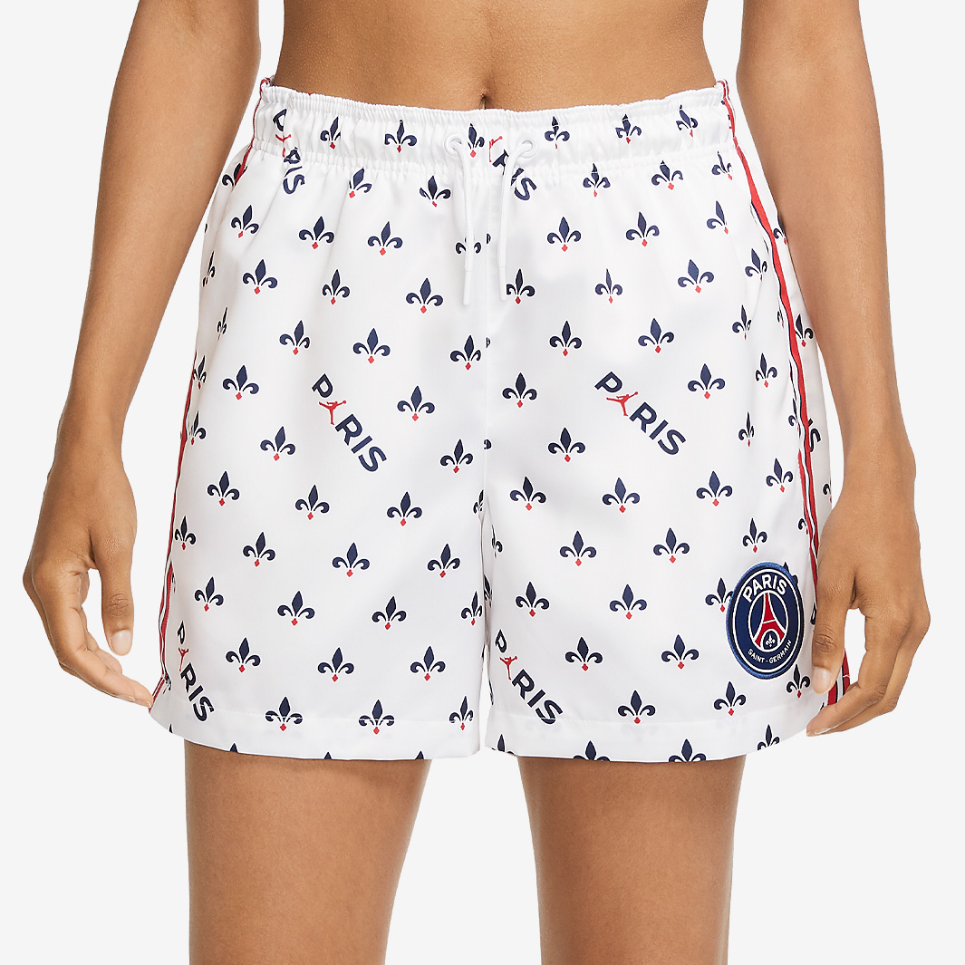 Jordan X Paris Saint Germain Womens Aop Shorts Print