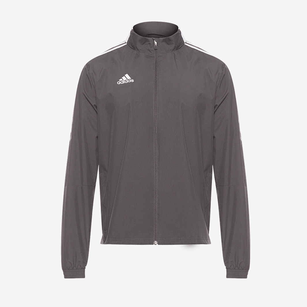 Adidas Tiro 21 All Weather Jacket Grey Men's Medium