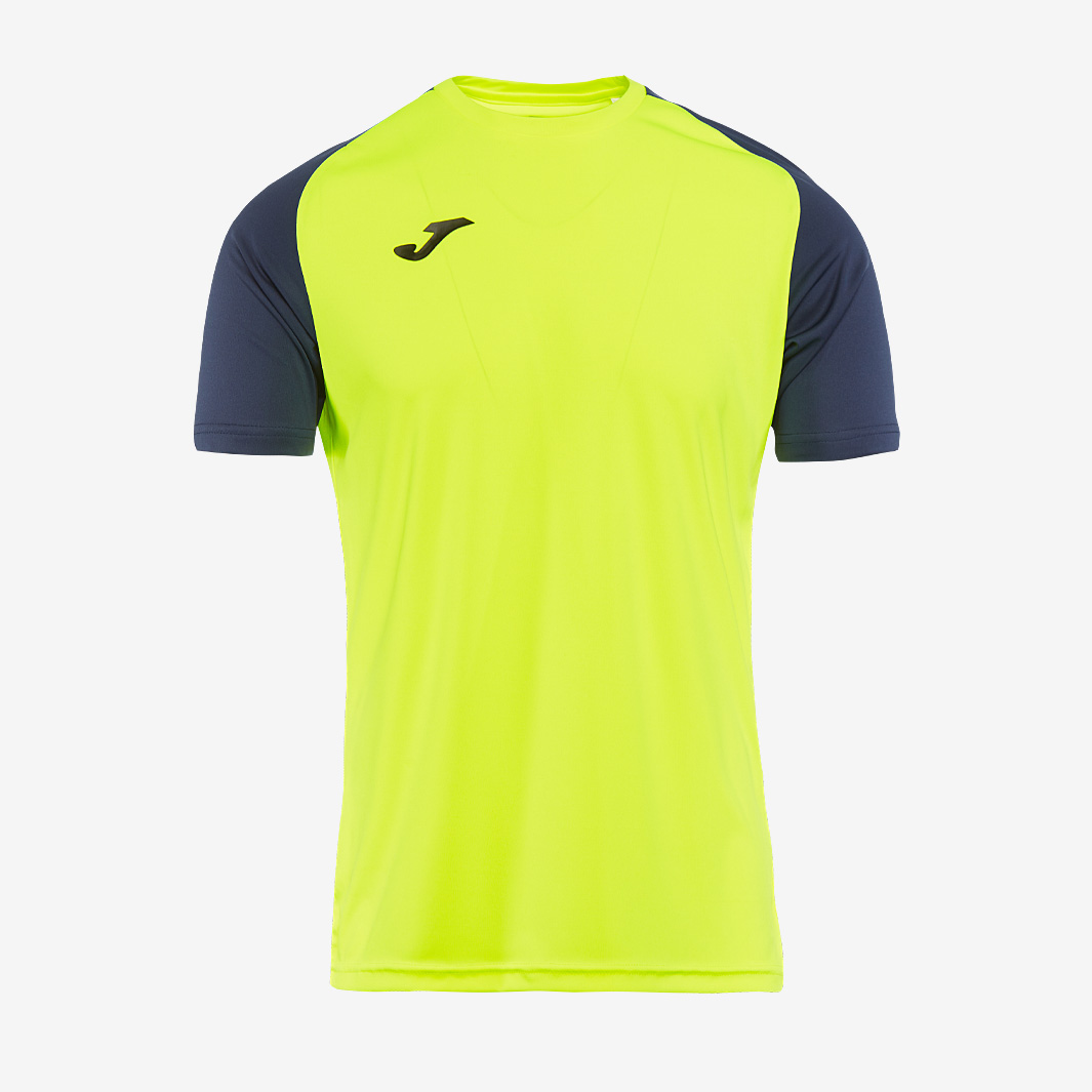 Joma Academy Iv Ss Shirt Yellow