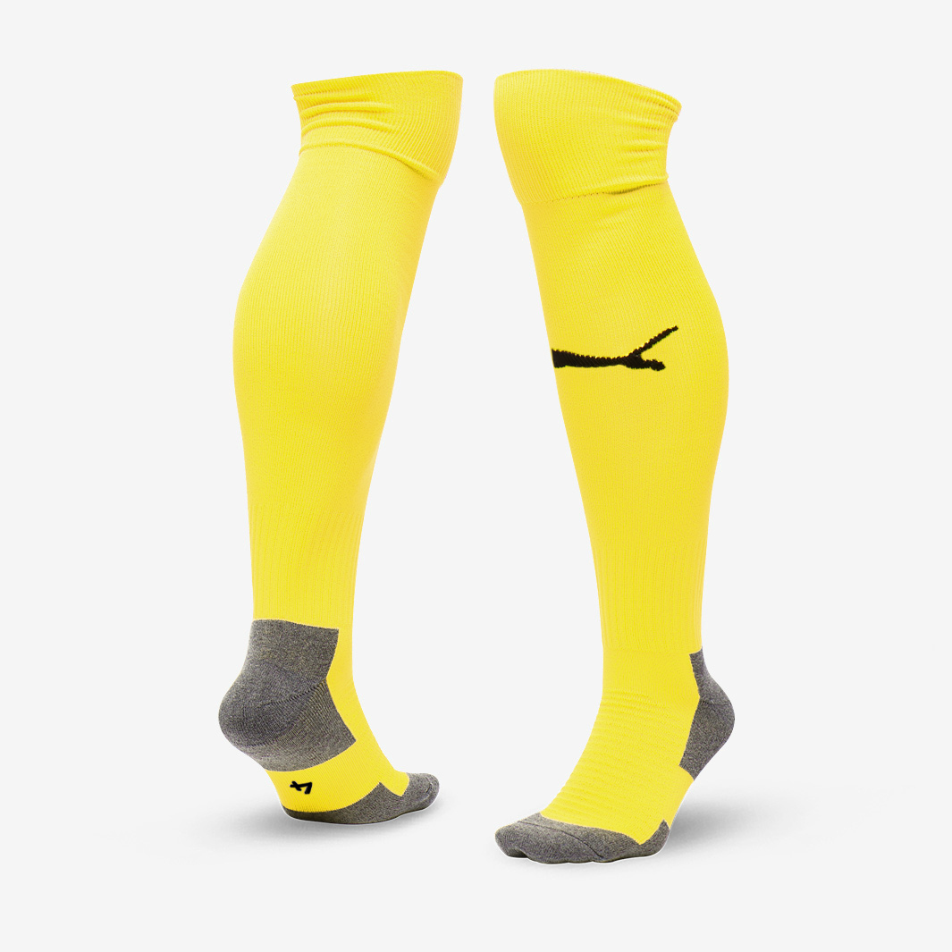 Puma Junior Teamliga Core Socks Yellow