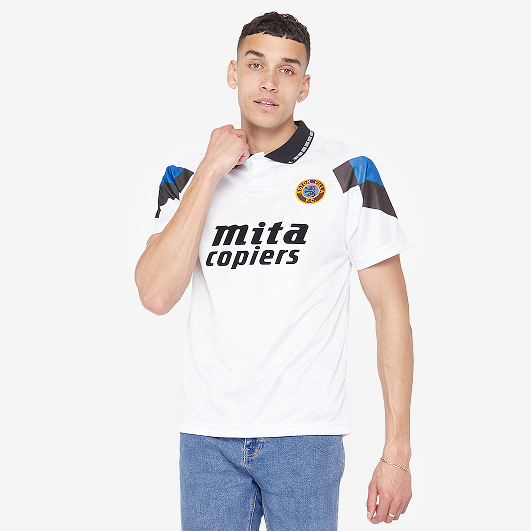 Score Draw Aston Villa 1990 Away Shirt White