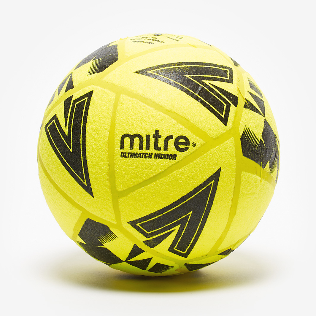 Mitre 21 Ultimatch Indoor Football Yellow