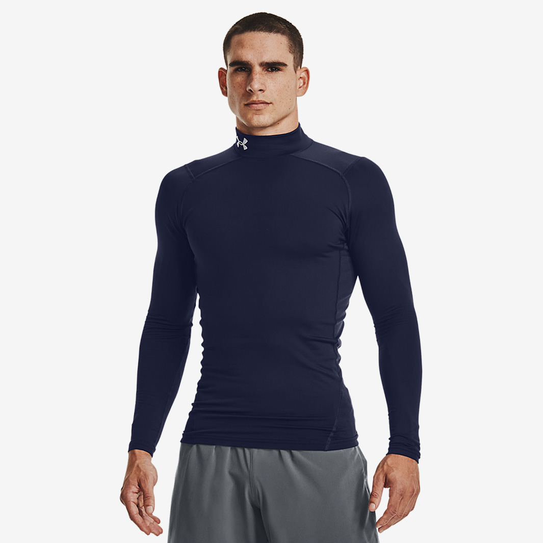 Under Armour Cold Gear Armour Compression Mock Navy