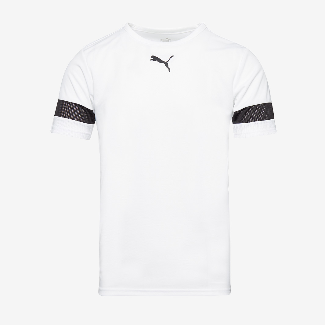 Puma Junior Teamrise Ss Shirt White