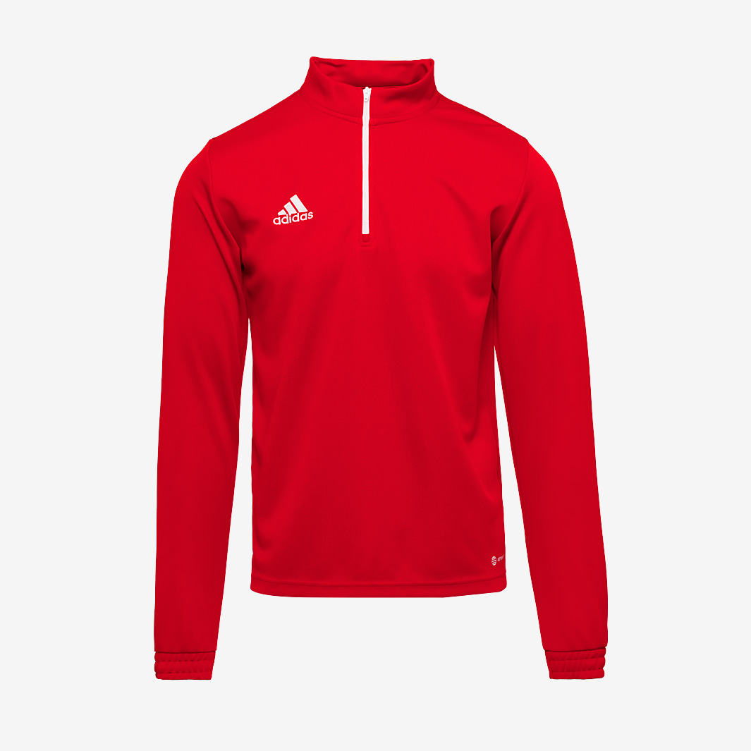 Adidas Entrada 22 1 4 Zip Training Top Red