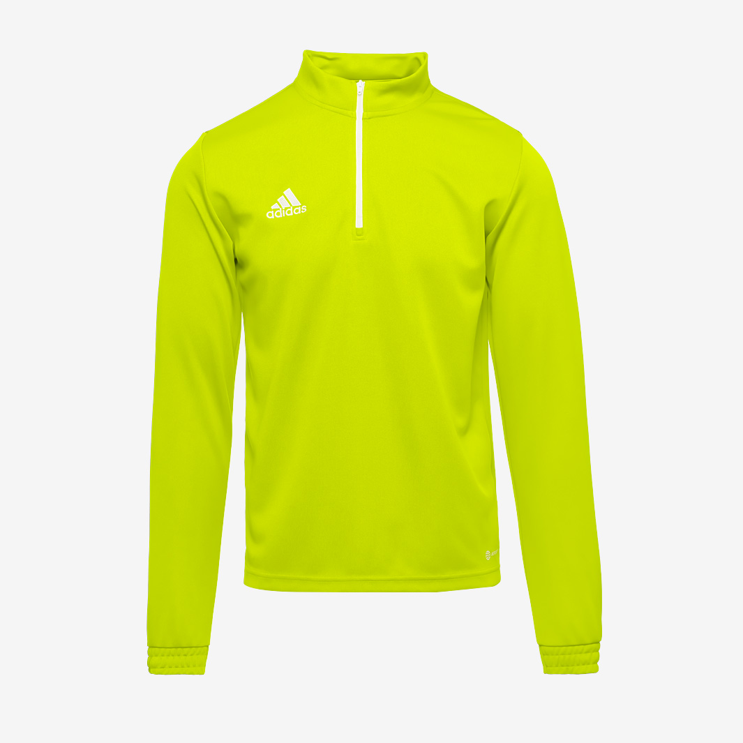 Adidas Entrada 22 1 4 Zip Training Top Yellow