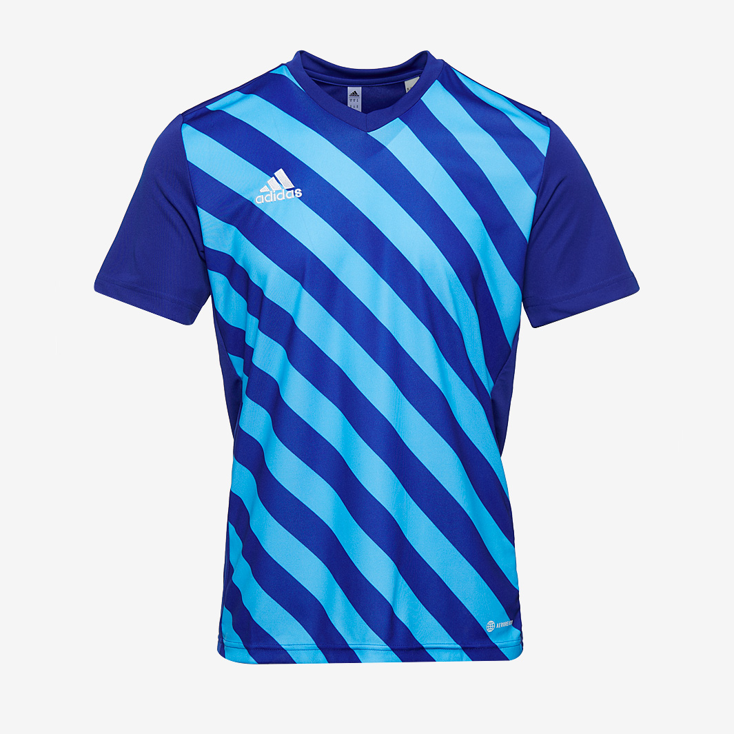 Adidas Junior Entrada 22 Gfx Ss Shirt Blue
