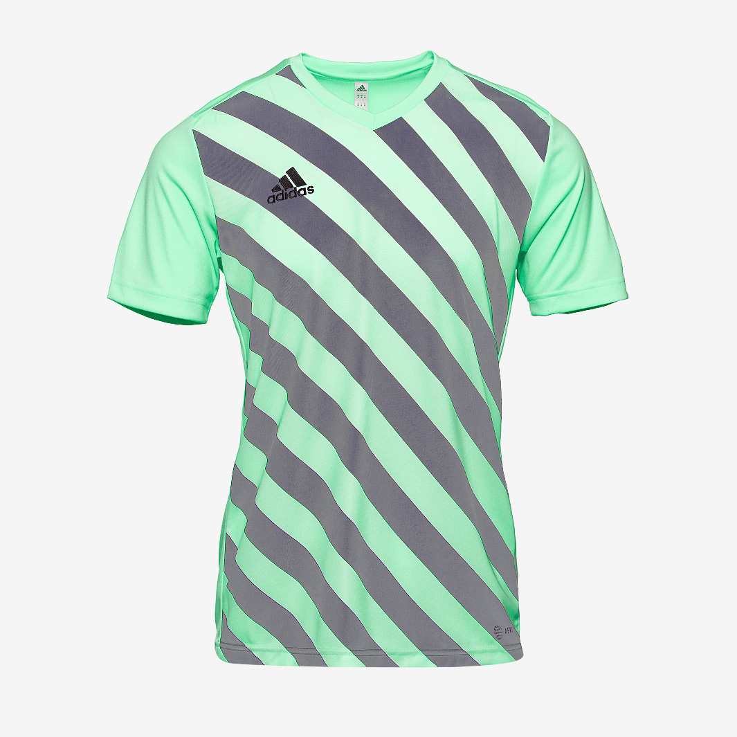 Adidas Entrada 22 Gfx Ss Shirt Green