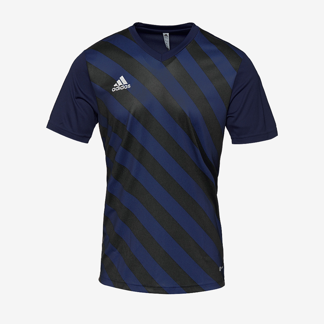 Adidas Entrada 22 Gfx Ss Shirt Navy