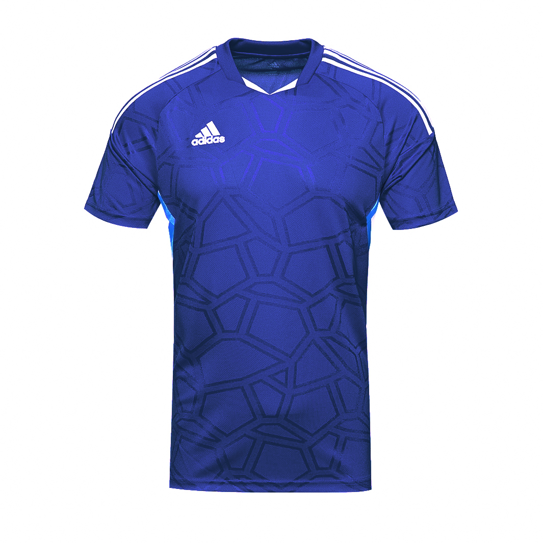 Adidas Junior Condivo 22 Ss Matchday Shirt Blue