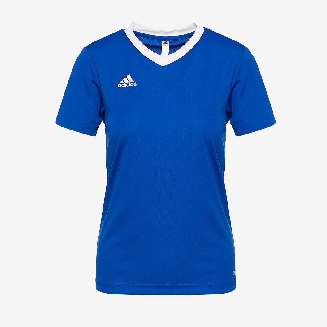 Adidas Entrada 22 Ss Shirt Blue Women's Extra Large