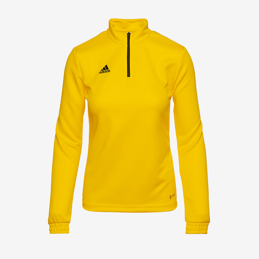 Adidas Entrada 22 Womens Training Top Yellow