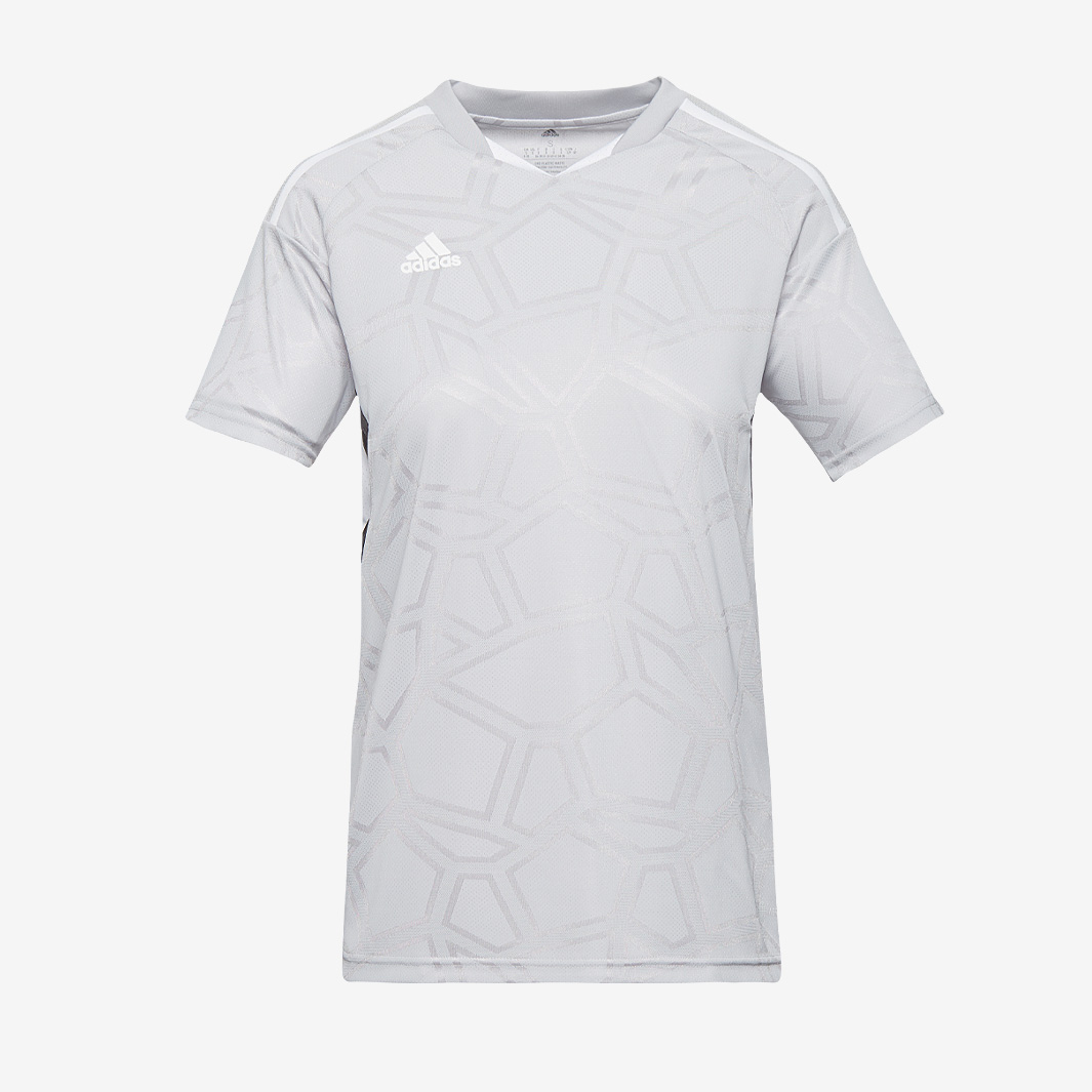 Adidas Womens Condivo 22 Ss Matchday Shirt Grey