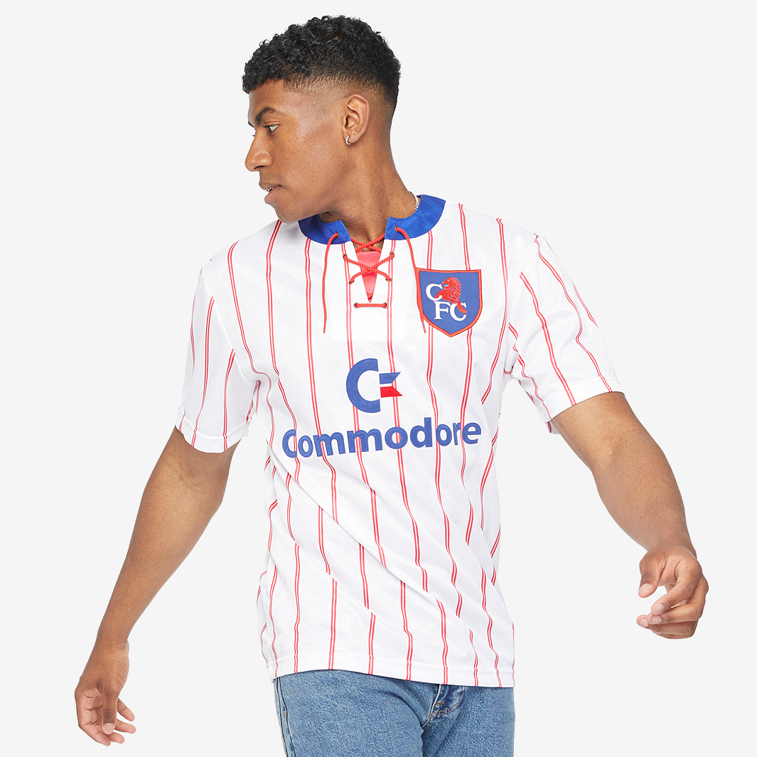 Score Draw Retro Chelsea 1992 Away Shirt White