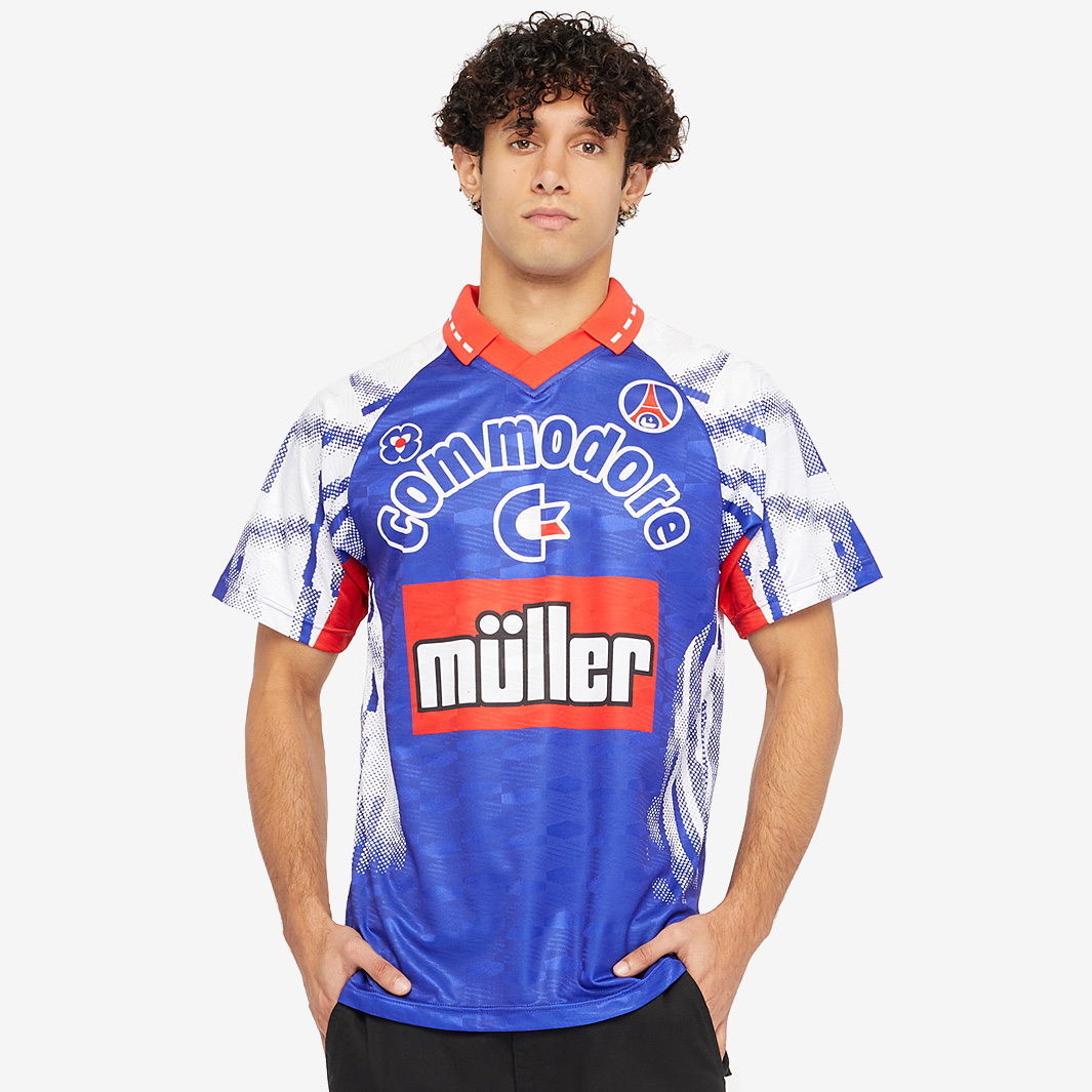 Score Draw Retro Paris Saint Germain 1992 Away Shirt White