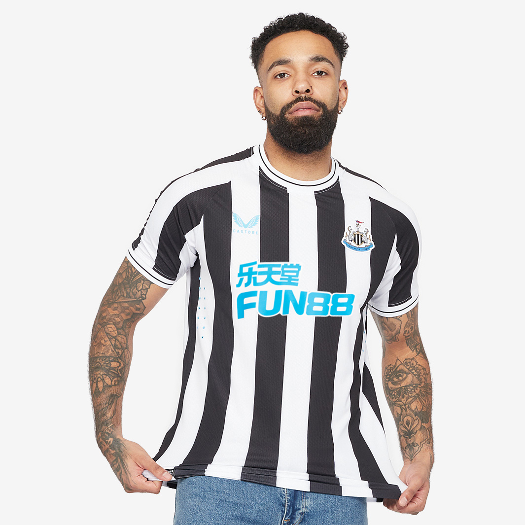 Castore Newcastle United 22 23 Pro Home Shirt With Sponsor Black