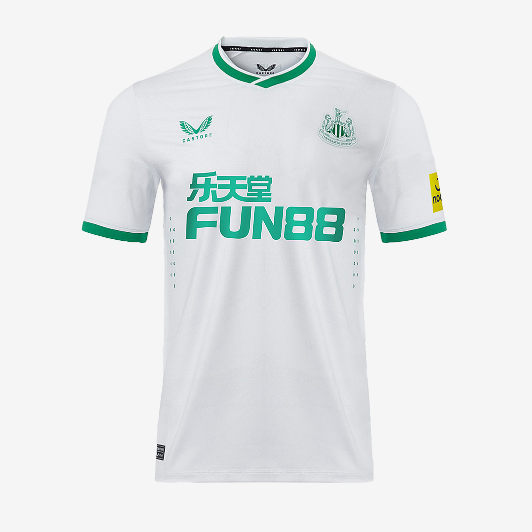 Castore Newcastle United 22 23 Pro Third Shirt White