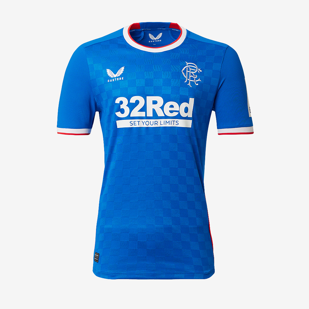 Castore Rangers 22 23 Pro Home Shirt Blue