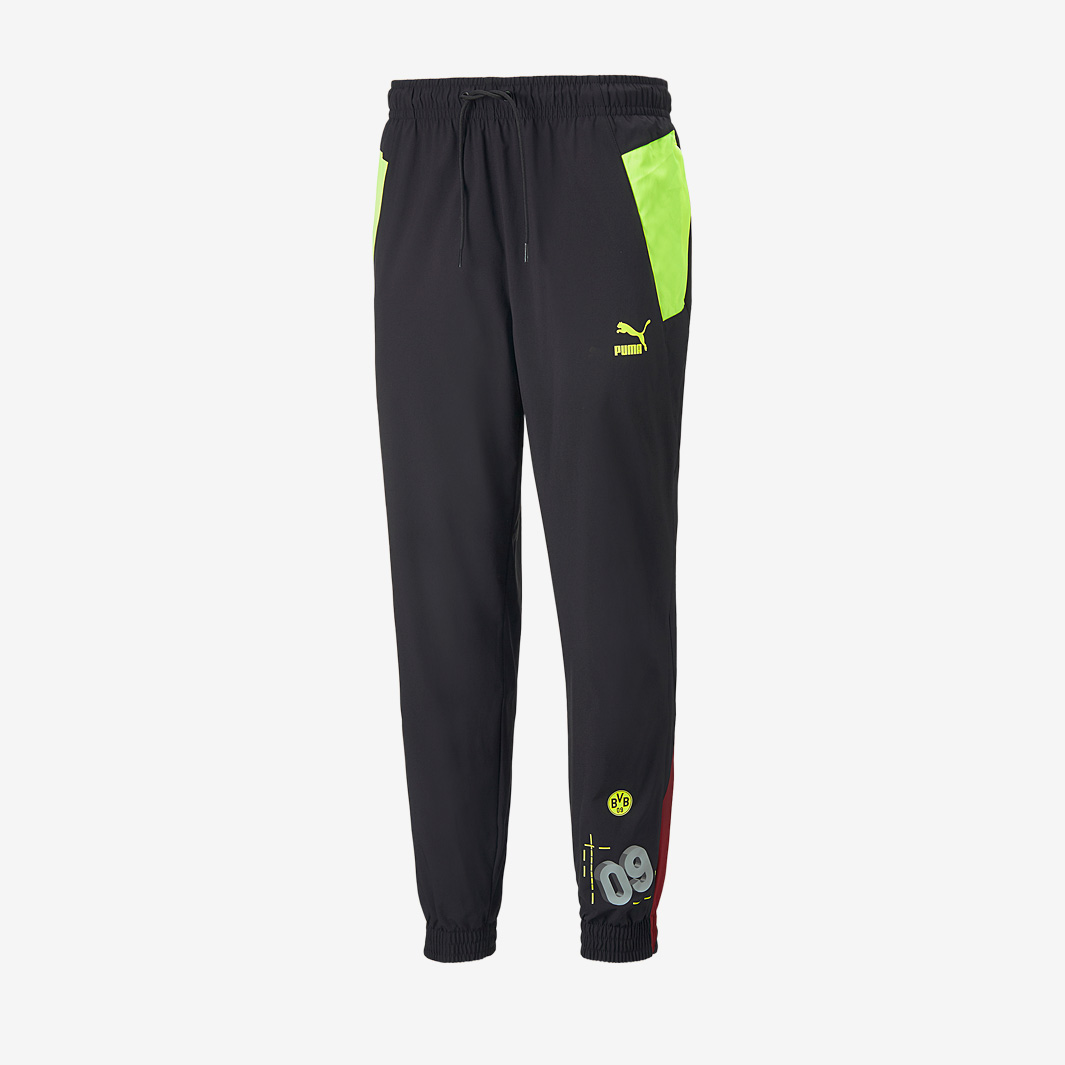 Puma Borussia Dortmund 22 23 Football Statement Woven Pants Red