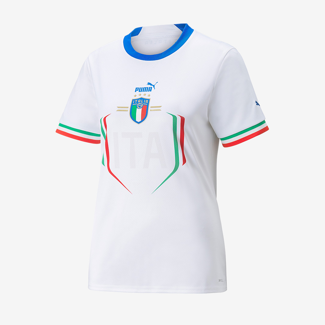 Puma Italy 2022 Womens Replica Away Shirt White