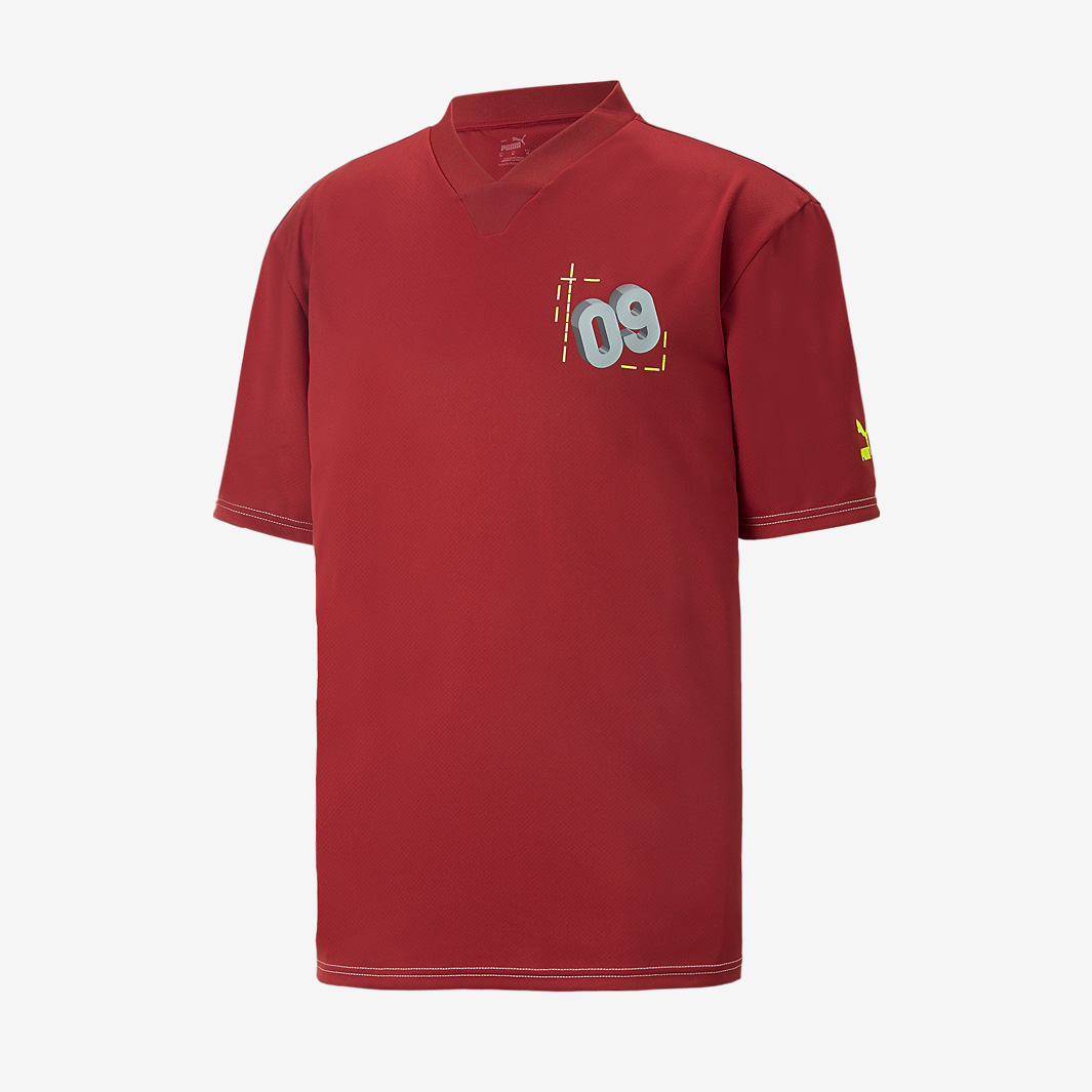Puma Borussia Dortmund 22 23 Football Statement Shirt Red