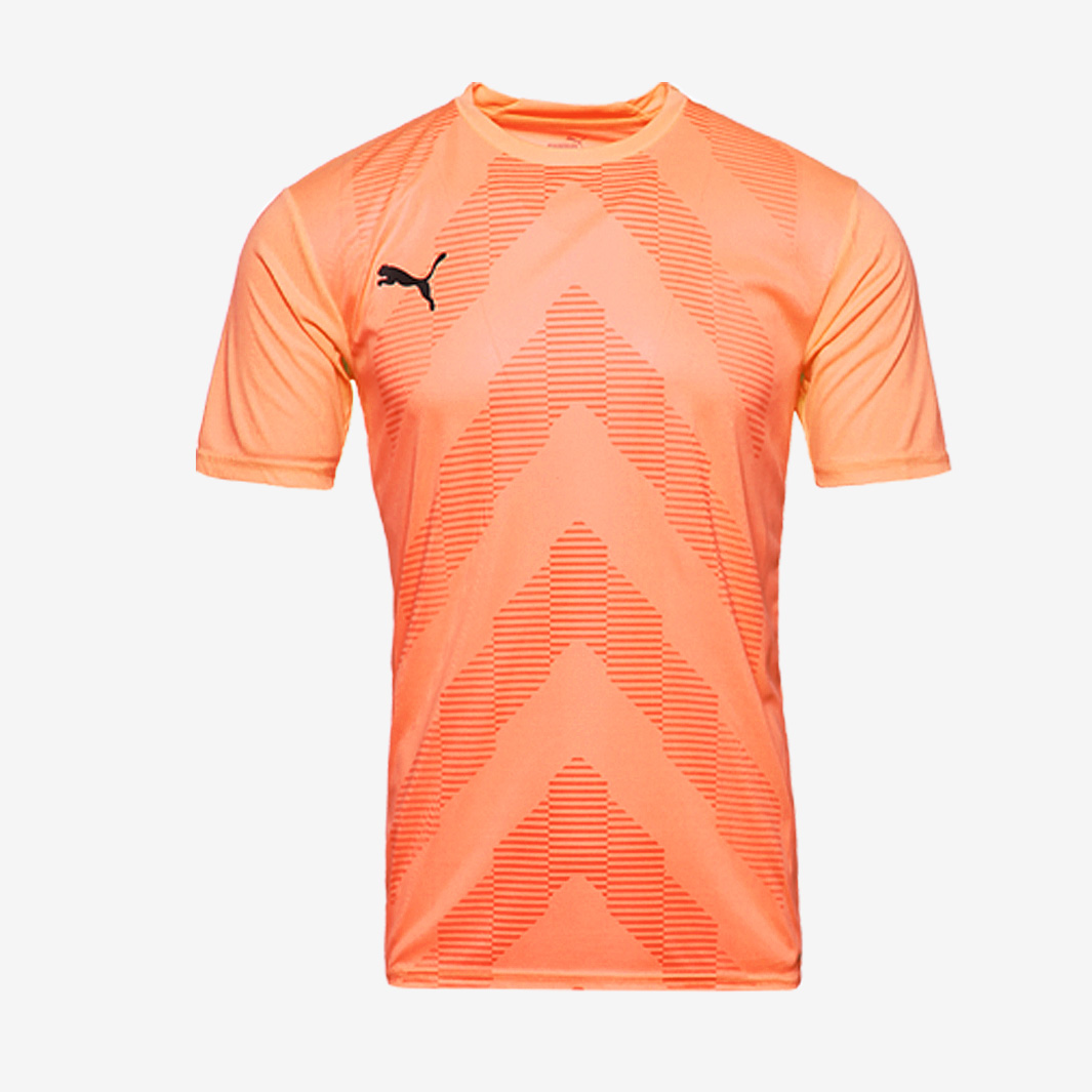 Puma Junior Teamglory Ss Shirt Orange