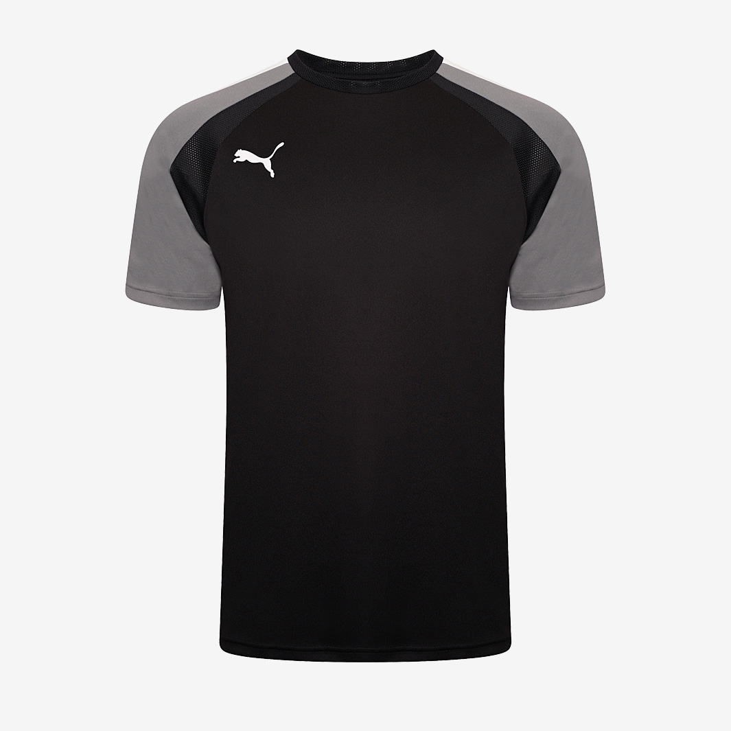 Puma Junior Teampacer Ss Shirt Black