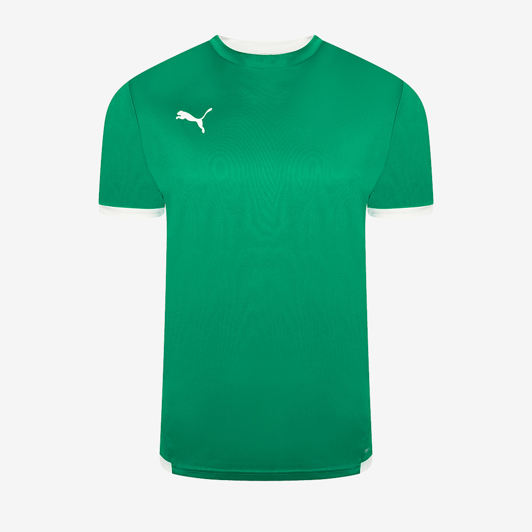 Puma Junior Teamliga Ss Shirt Green