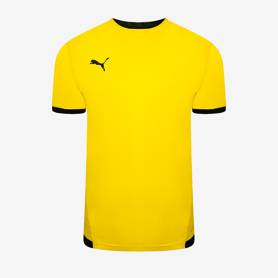 Puma Junior Teamliga Ss Shirt Yellow