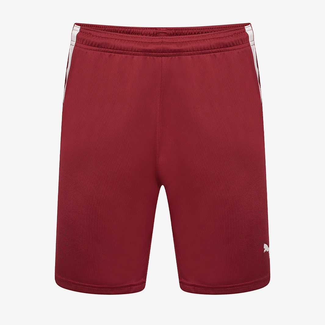 Puma Teamliga Shorts Burgundy