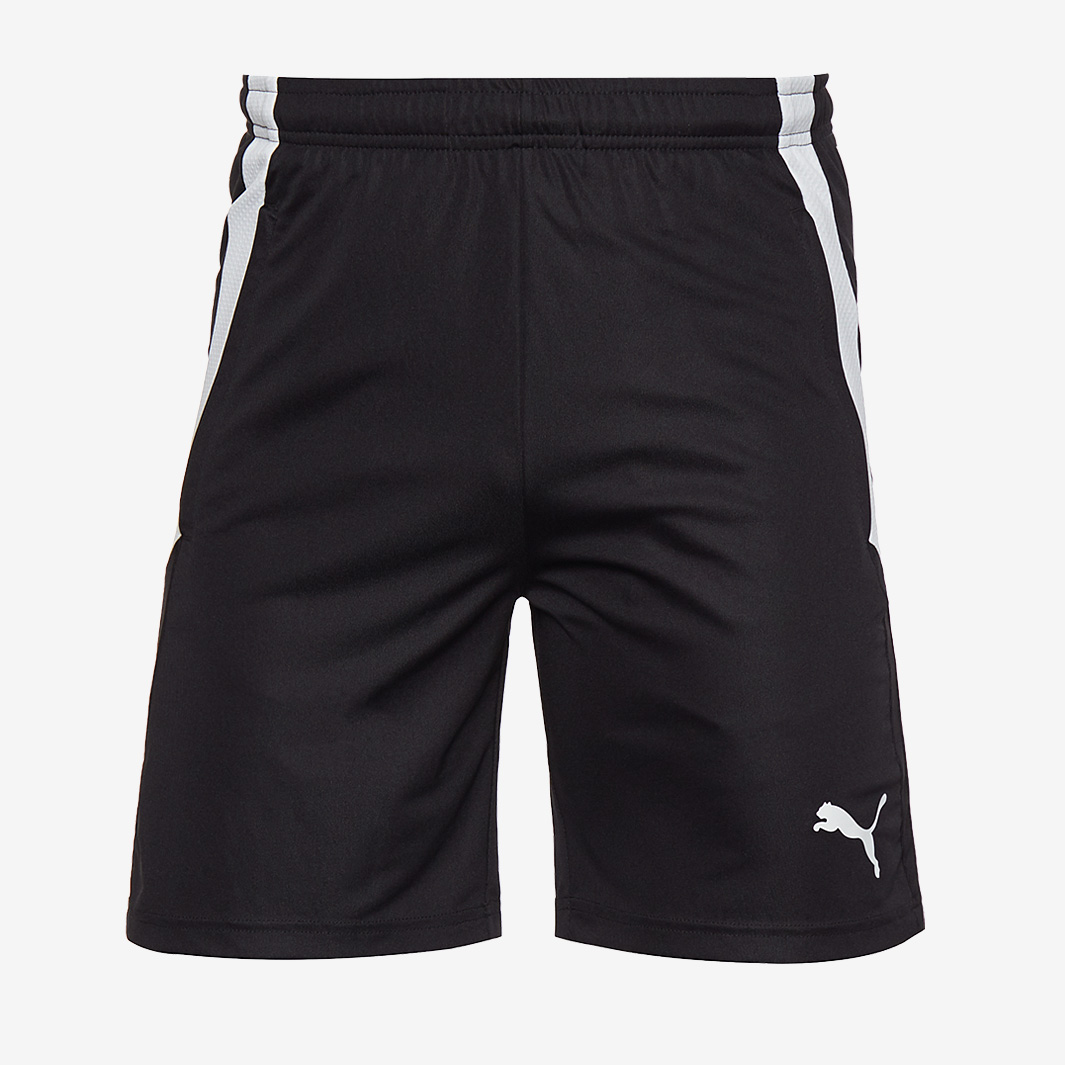 Puma Junior Teamliga Zip Pocket Training Shorts Black