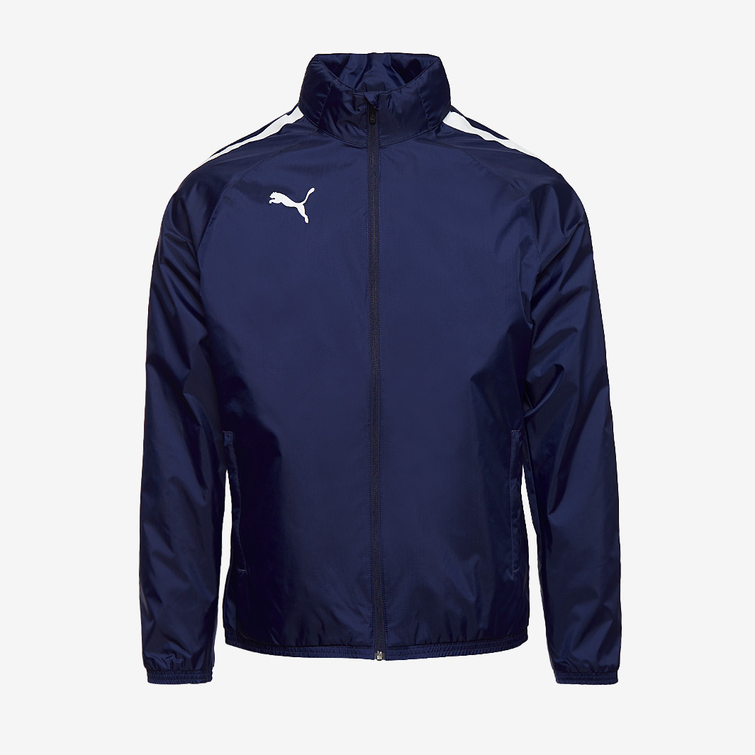 Puma Junior Teamliga All Weather Training Jacket Navy