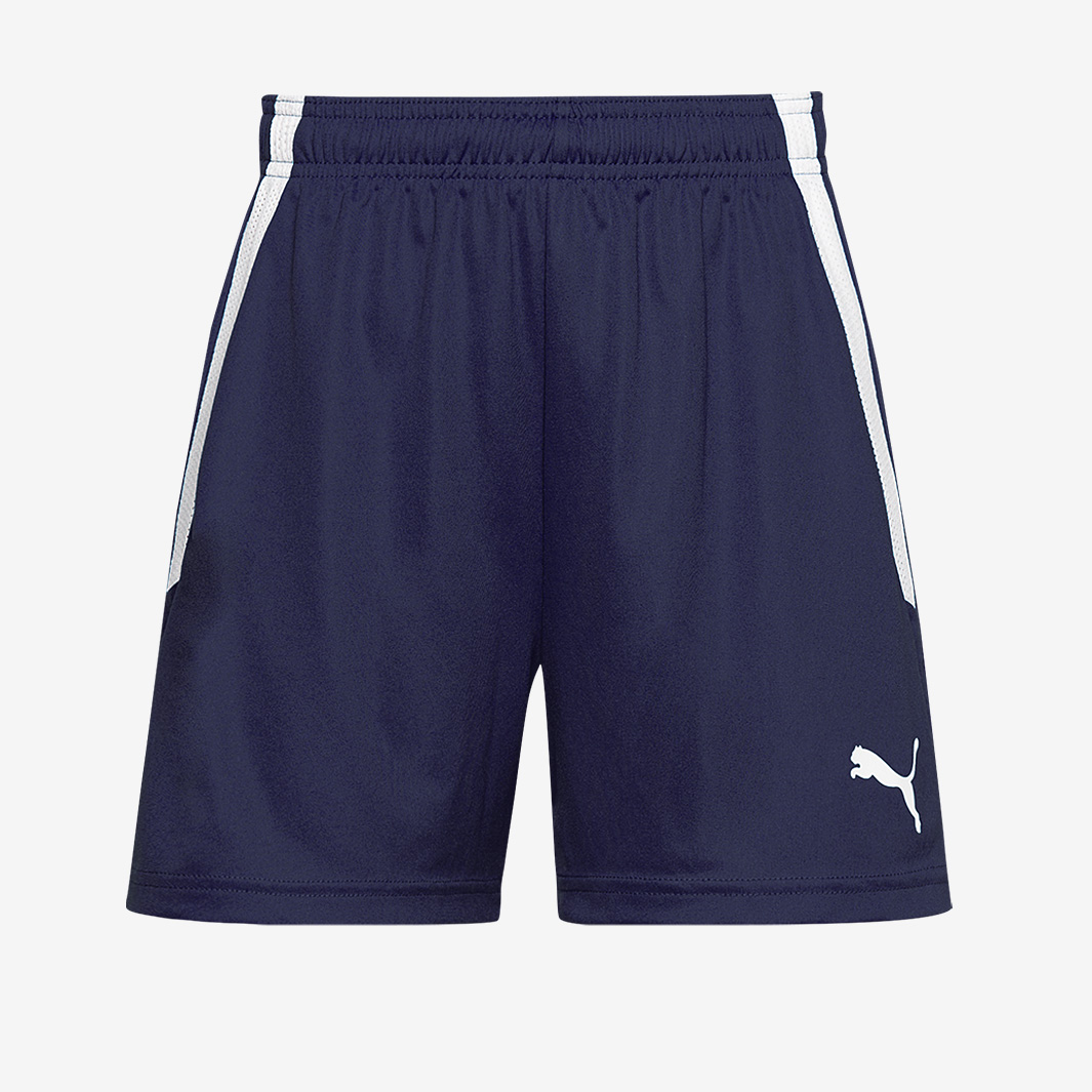 Puma Womens Teamliga Shorts Navy