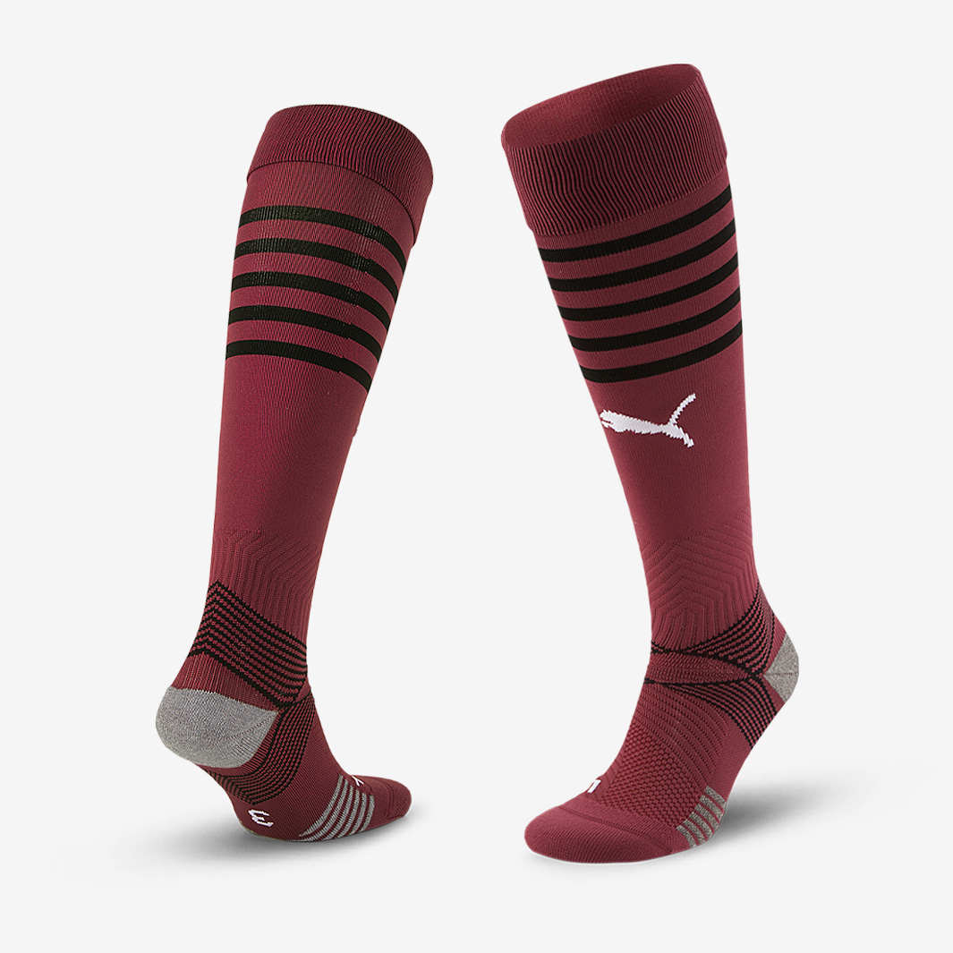 Puma Teamfinal Socks Burgundy