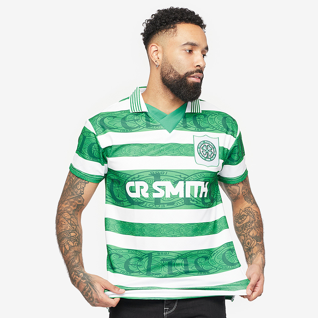 Hummel Celtic 1996 Retro Home Shirt Green