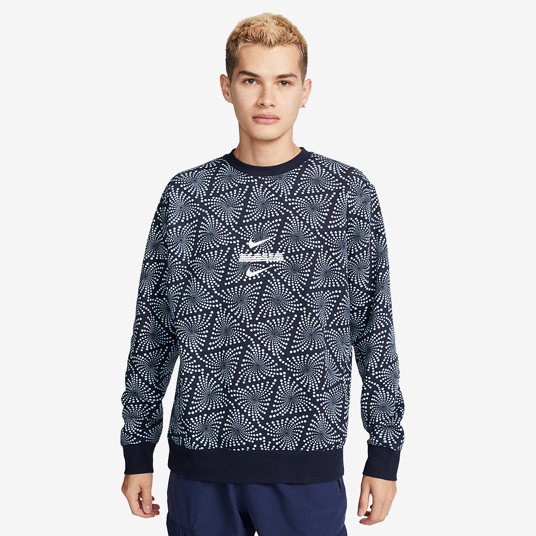 Nike Nigeria 2023 Nsw Club Crew Ls Top Blue