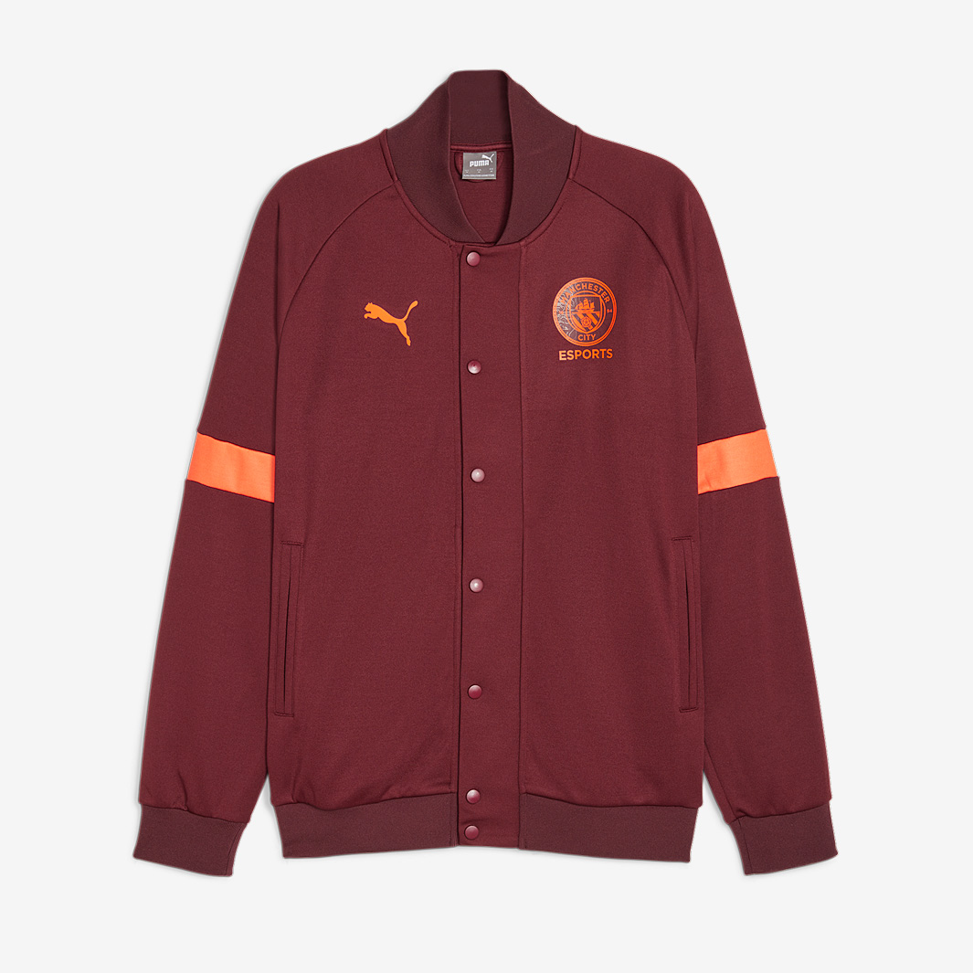 Puma Manchester City 23 24 Esports Jacket Purple
